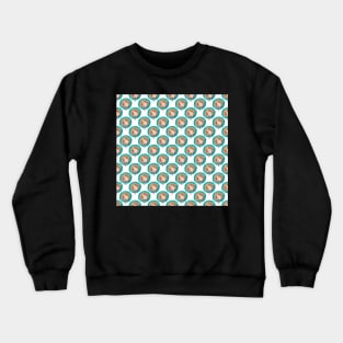 Latte-art white Crewneck Sweatshirt